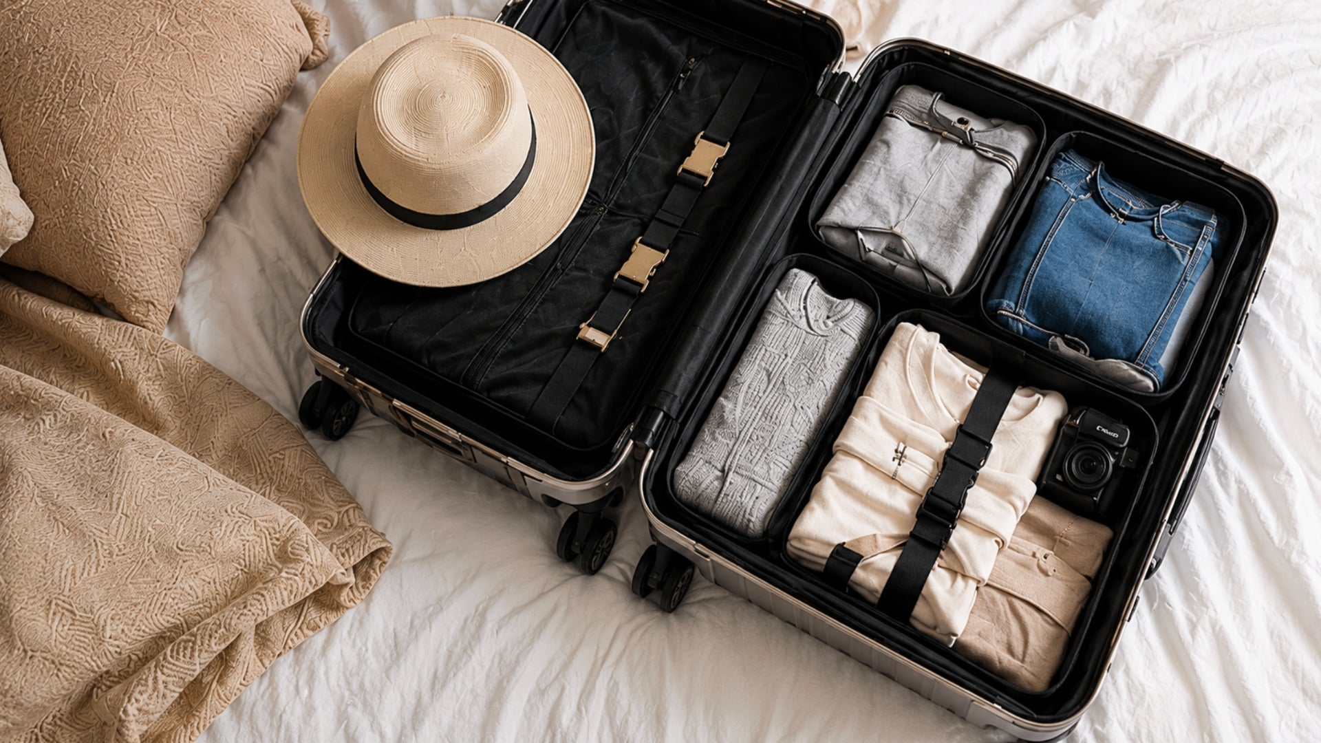 Gagner de la place dans une valise : Les 10 astuces