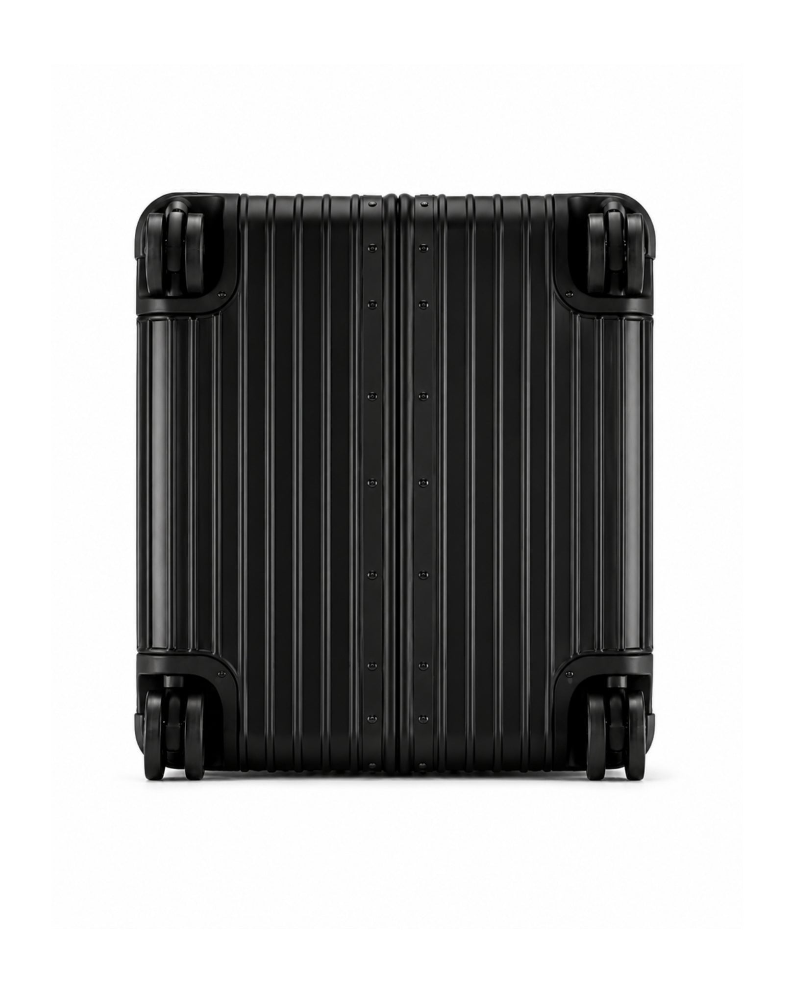grande valise aluminium noir 8