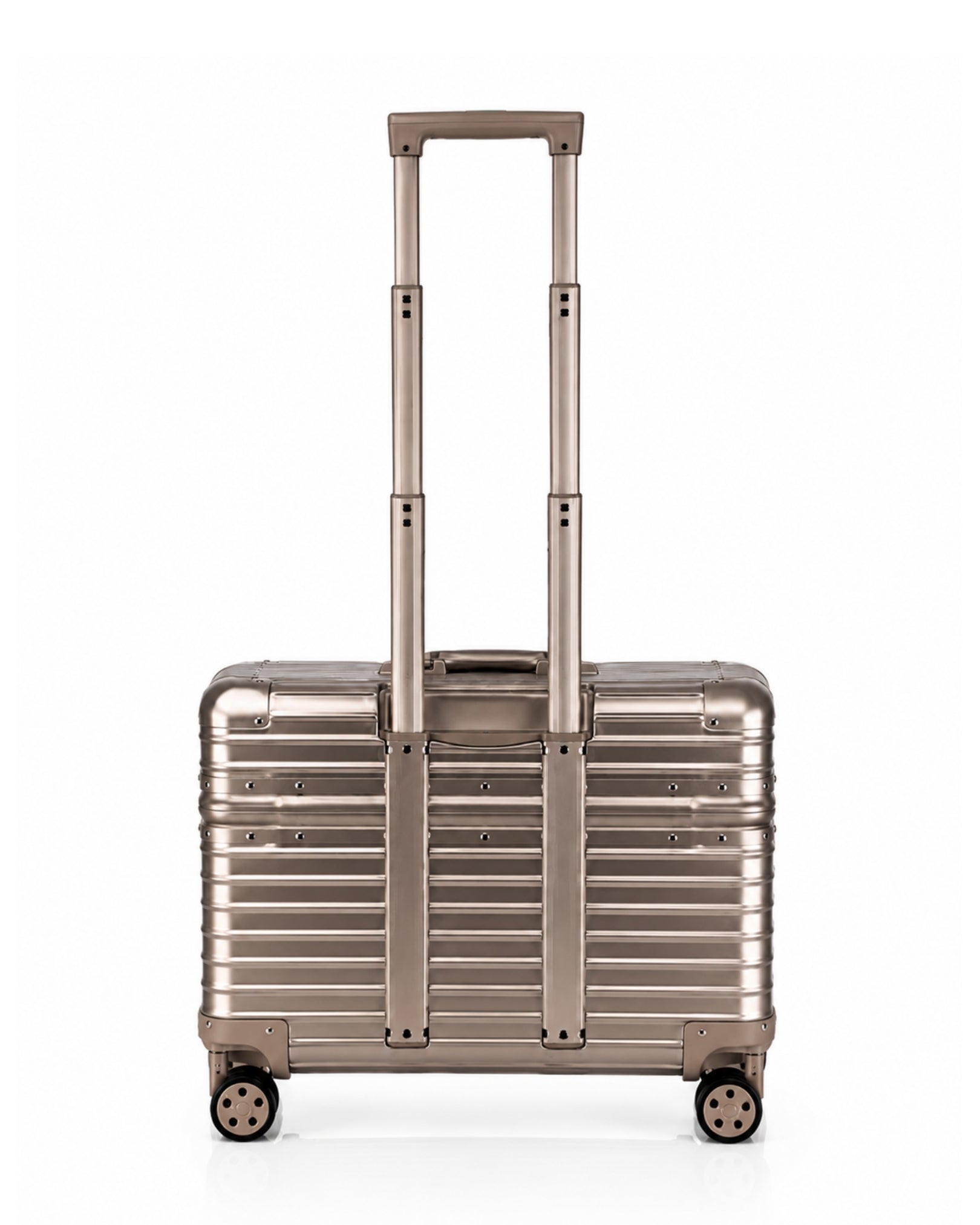 petite valise aluminium rose dore 2