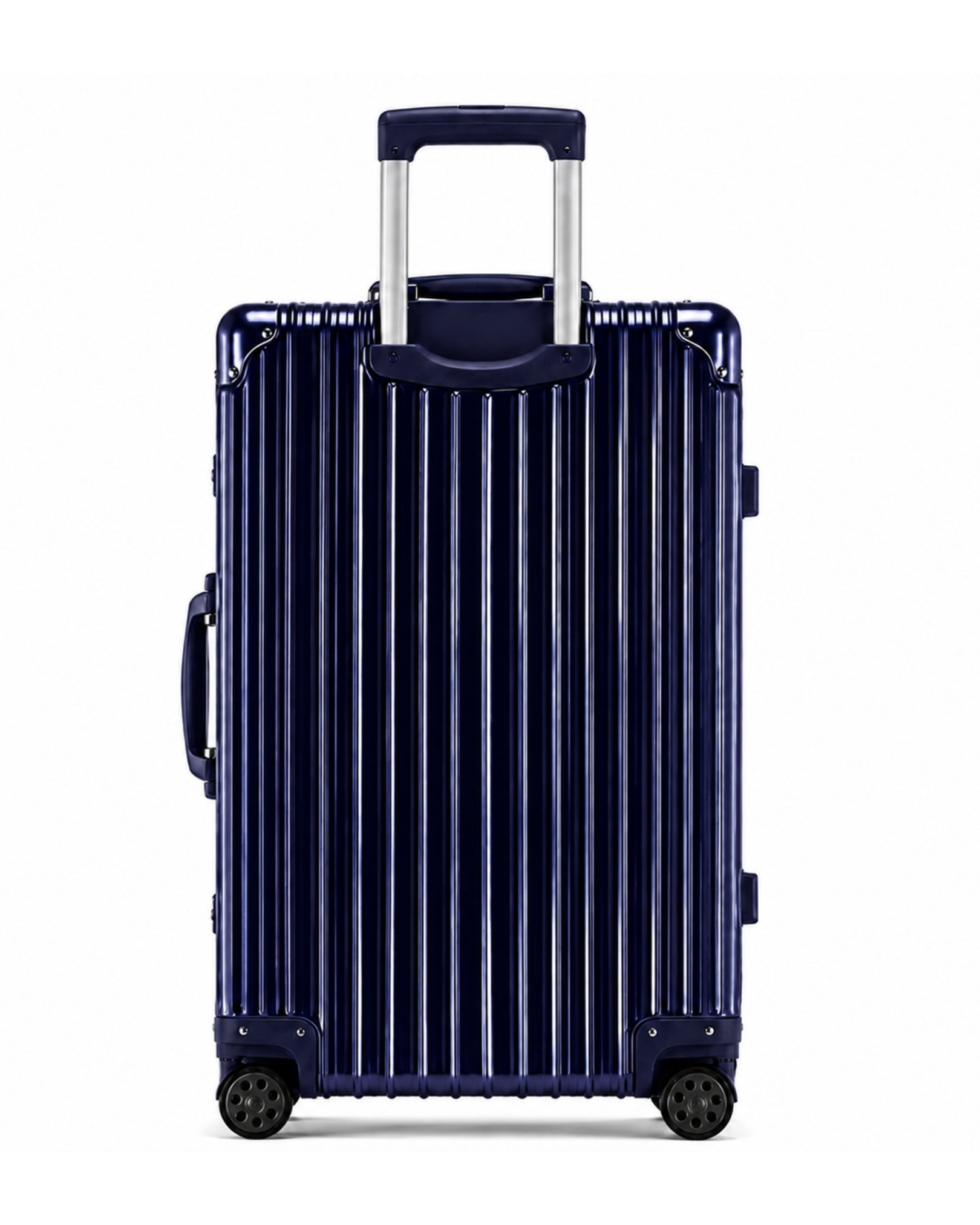 valise cabine aluminium bleu nuit 3