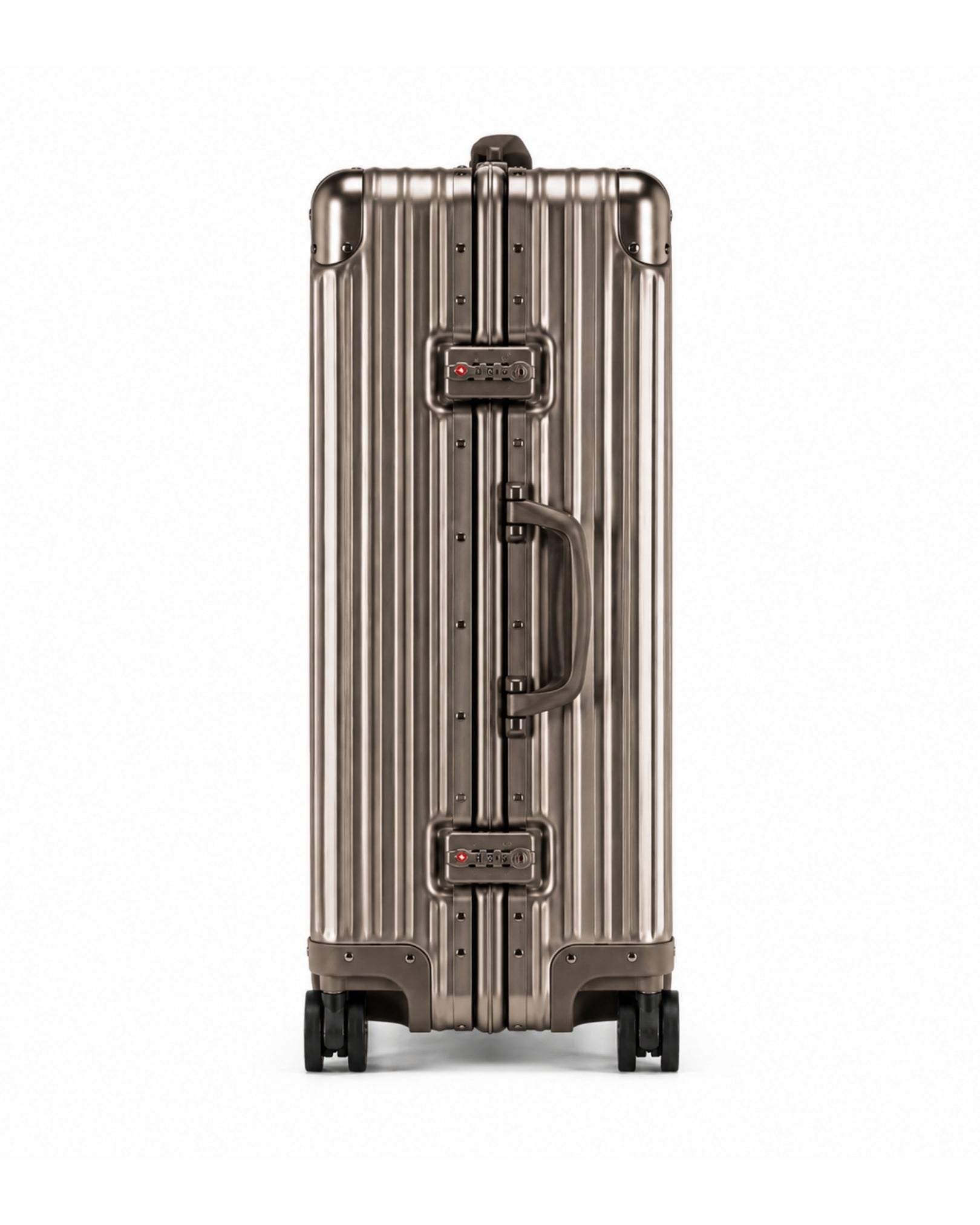 valise cabine aluminium titanium 2
