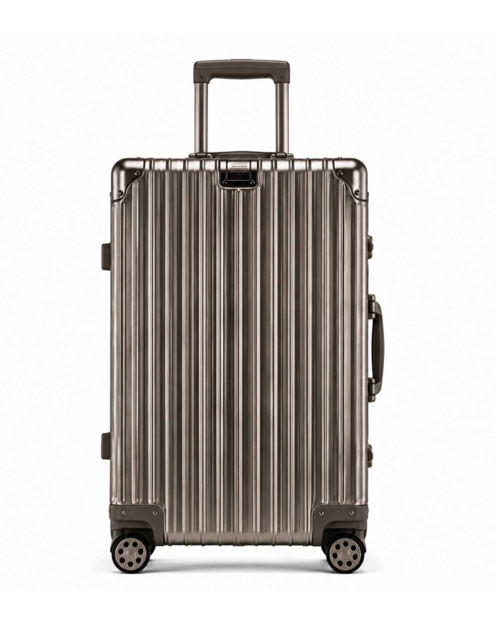 valise cabine aluminium titanium 4