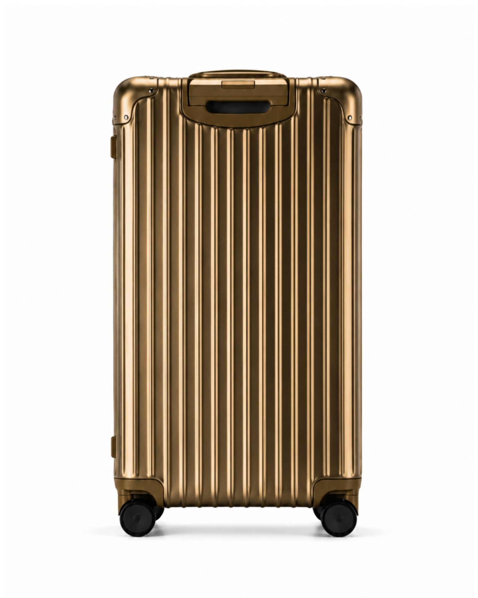 grande valise aluminium dore 4