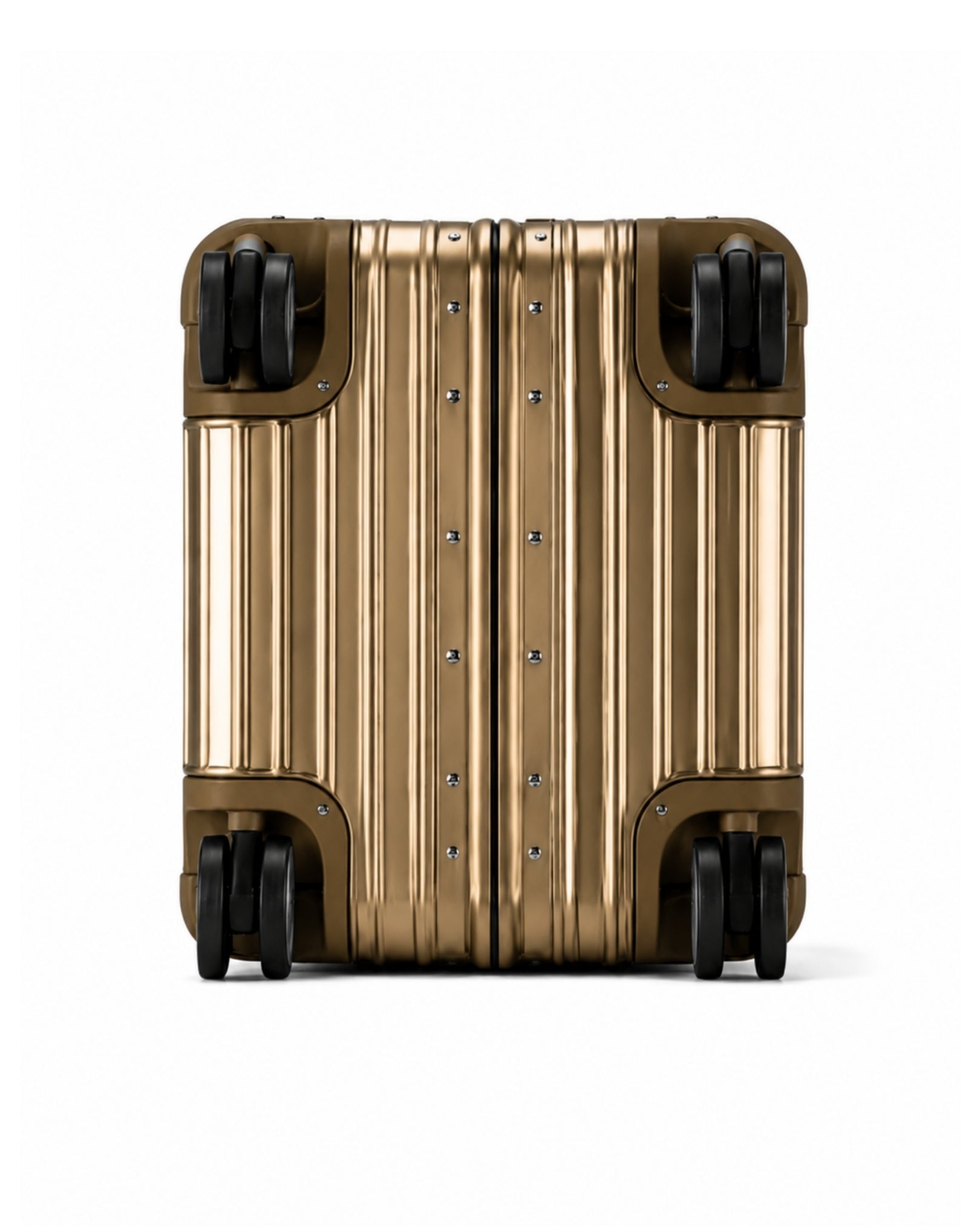 grande valise aluminium dore 8