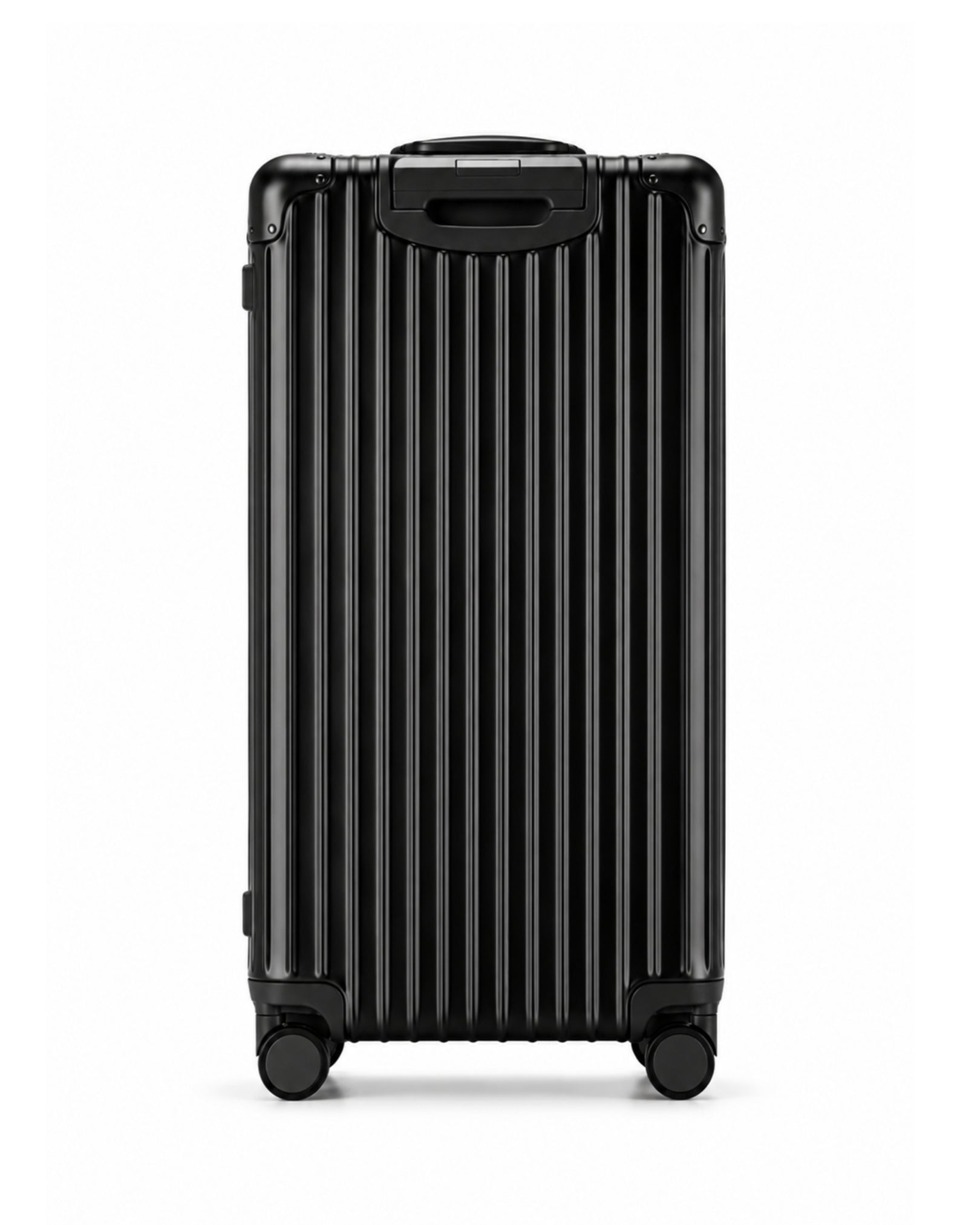 grande valise aluminium noir 4