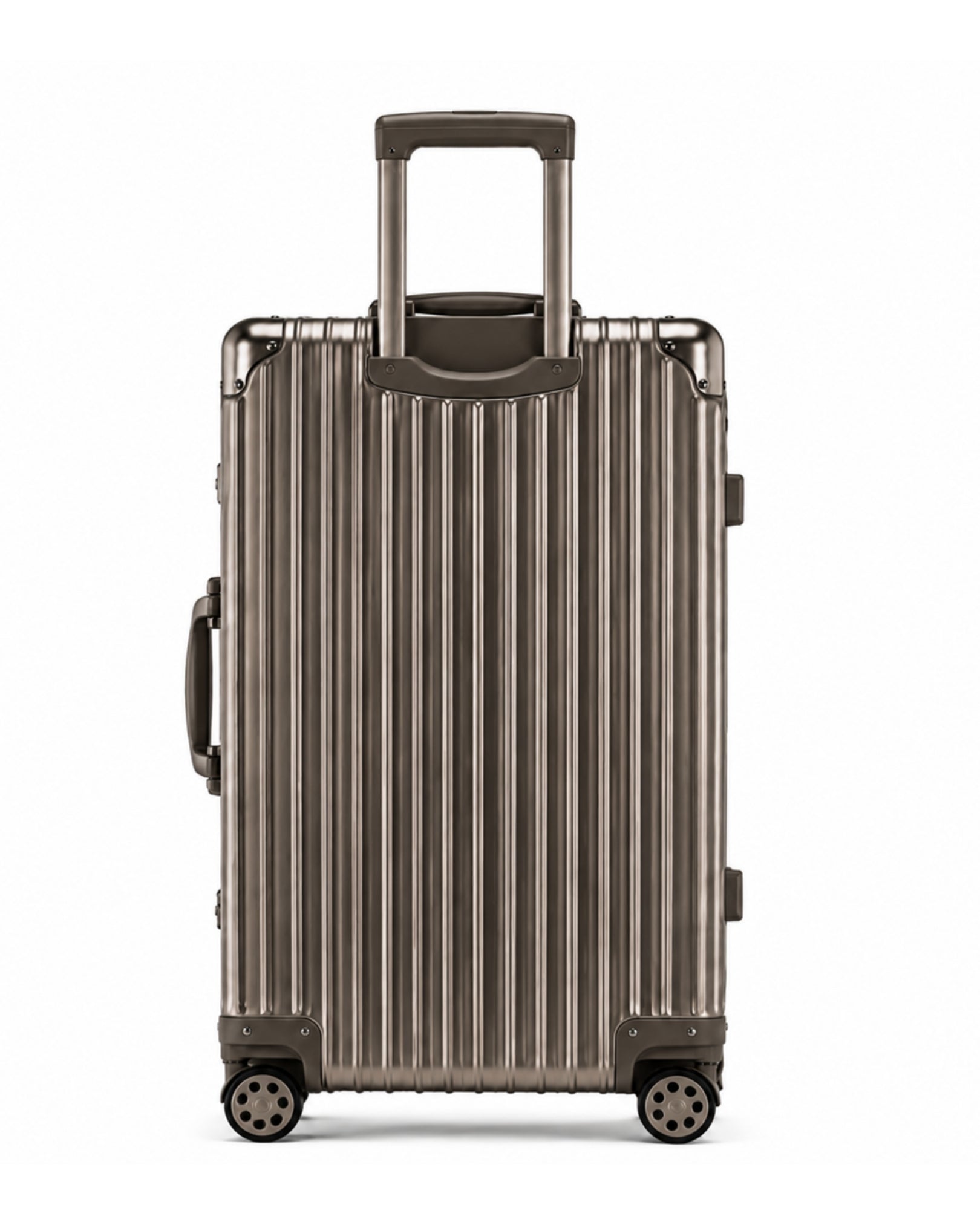 valise cabine aluminium titanium 3